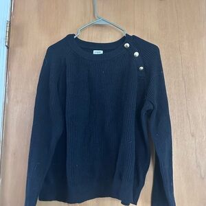 J Crew Sweater with Button Detail